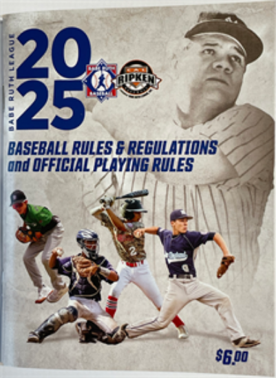 Picture of Official Babe Ruth Baseball and Cal Ripken Rules, Regulations and Playing Rules