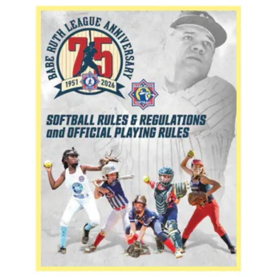 Picture of Official Babe Ruth Softball Rules and Regulations