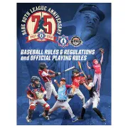Picture of Official Babe Ruth Baseball and Cal Ripken Rules and Regulations